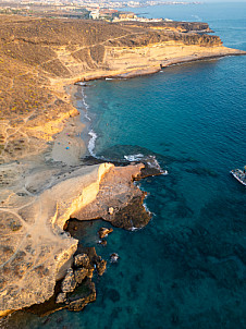 Playa Diego Hernández (spaghetti beach)