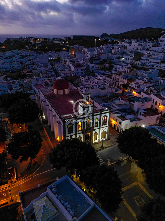 Agaete by night