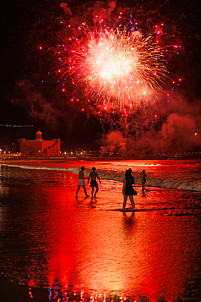 año nuevo en las canteras - gran canaria