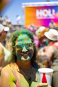 Holi - festival de los colores - Puerto de la Cruz