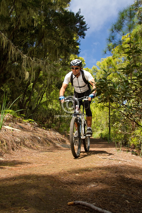 Mountainbike on Gran Canaria