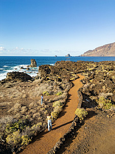 Sendero litoral La Maceta - Las puntas - El Hierro