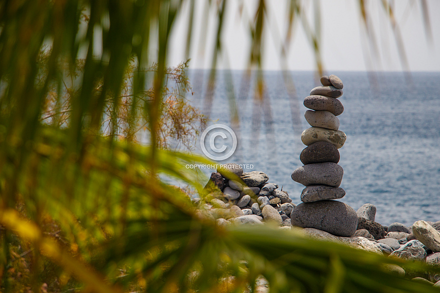 Playa y Puerto de Santiago - La Gomera