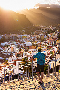 La Gomera: Mirador del Parador en San Sebastián