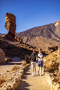 sendero roques de garcía - cañadas del teide - tenerife