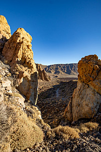 sendero roques de garcía - cañadas del teide - tenerife