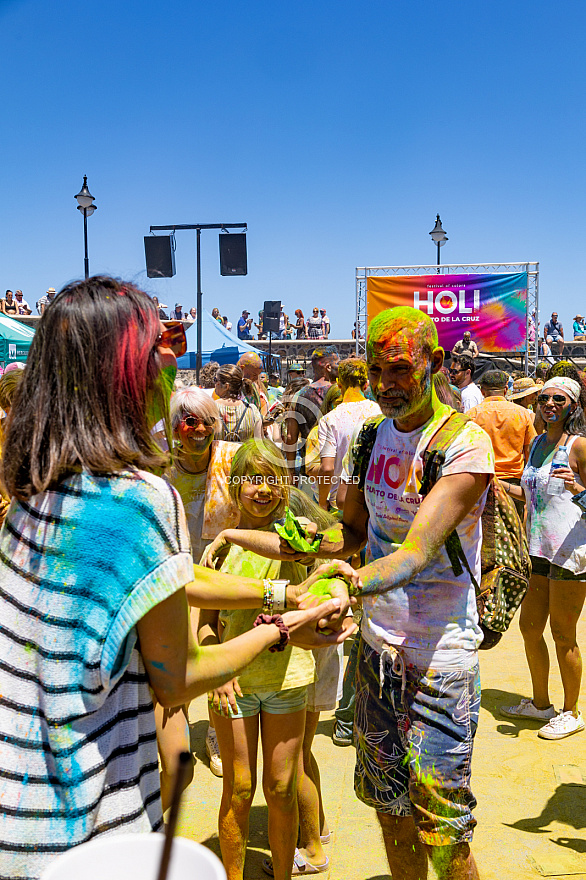 Holi - festival de los colores - Puerto de la Cruz