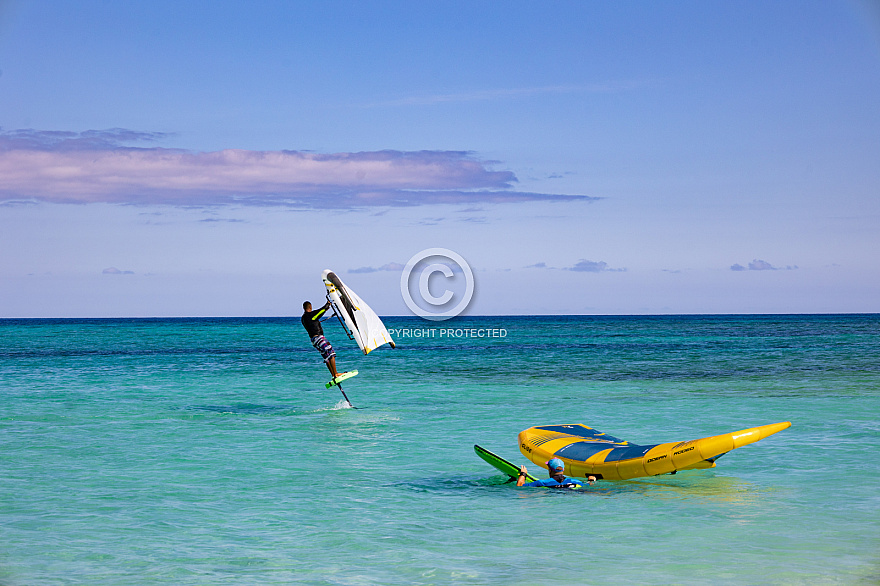 Wing Foil en Playa Grandes - Fuerteventura