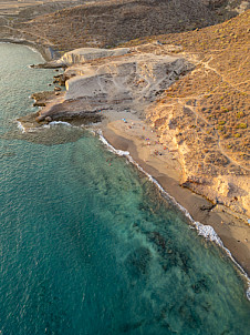 Playa Diego Hernández (spaghetti beach)