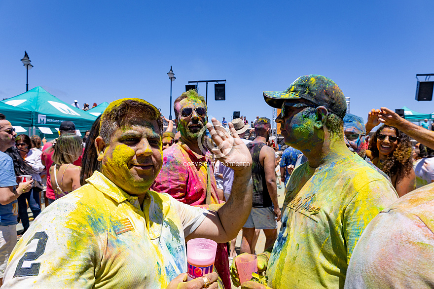 Holi - festival de los colores - Puerto de la Cruz