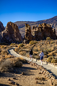 sendero roques de garcía - cañadas del teide - tenerife