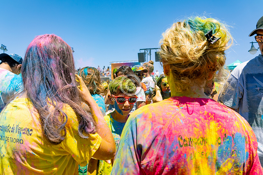 Holi - festival de los colores - Puerto de la Cruz