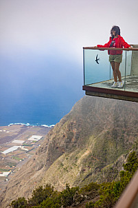 Mirador de Jinama - el hierro