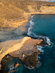 Playa Diego Hernández (spaghetti beach)