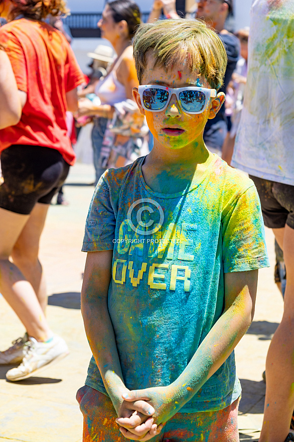 Holi - festival de los colores - Puerto de la Cruz