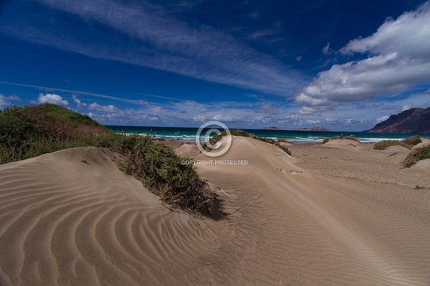 Famara Beach