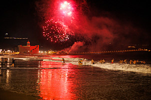 año nuevo en las canteras - gran canaria