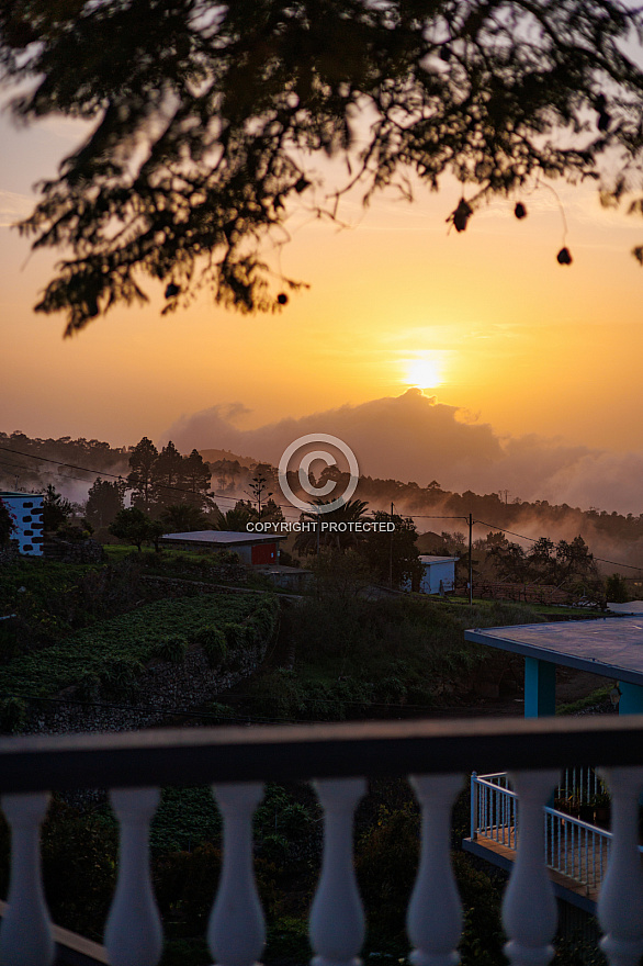 las Tricias (atardecer) - La Palma