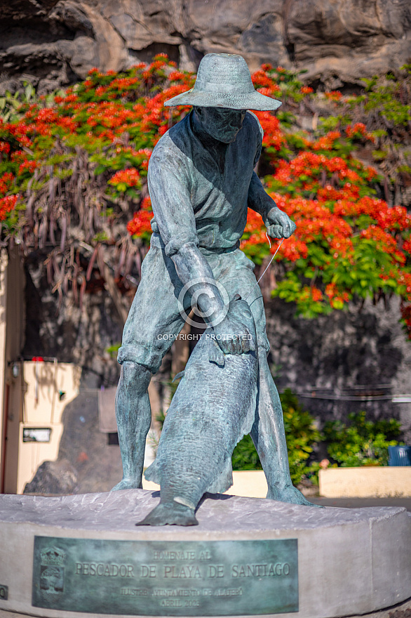 Homenaje a los pescadores - Santiago - La Gomera