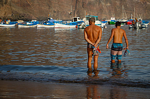 Playa de Las Vueltas La Gomera