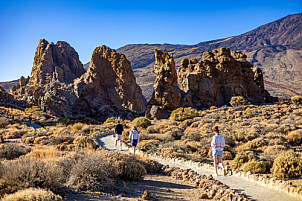 sendero roques de garcía - cañadas del teide - tenerife