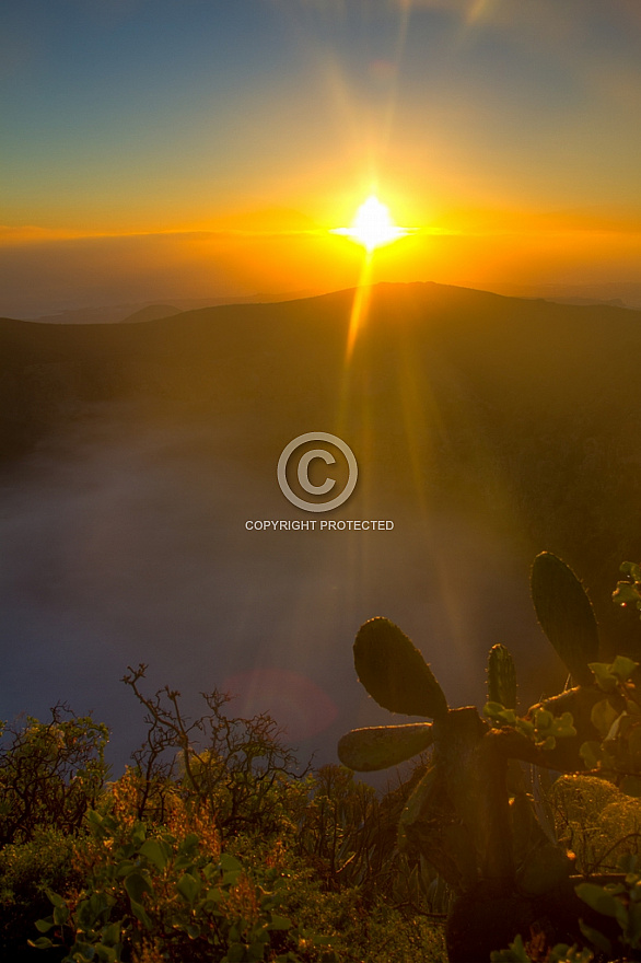 Around the Bandama crater