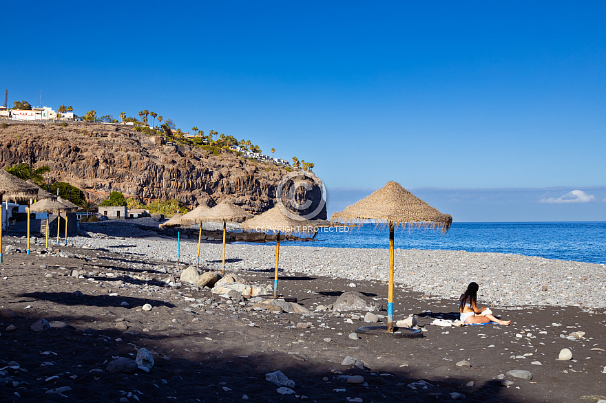 Puerto de Santiago en La Gomera