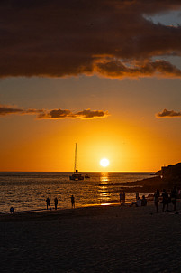 Atardecer en Morro Jable - fuerteventura