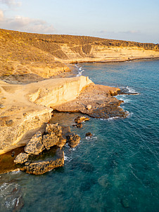 Playa Diego Hernández (spaghetti beach)