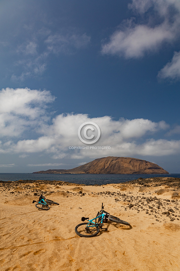 El norte de La Graciosa