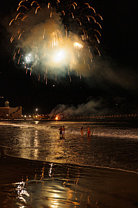 año nuevo en las canteras - gran canaria