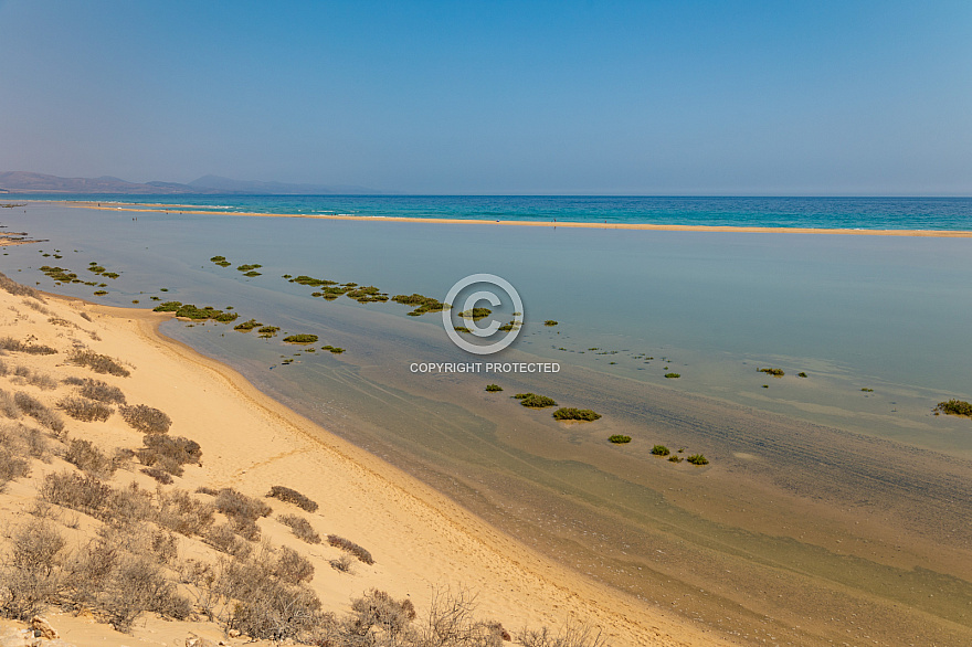 Playa y Laguna de Sotavento - Fuerteventura