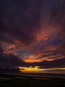 sunset frontera - el hierro