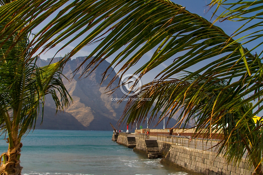 Puerto de las Nieves pier