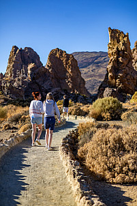 sendero roques de garcía - cañadas del teide - tenerife