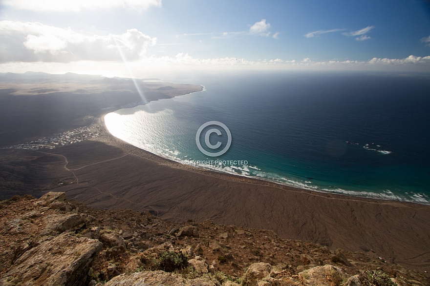 Famara Beach