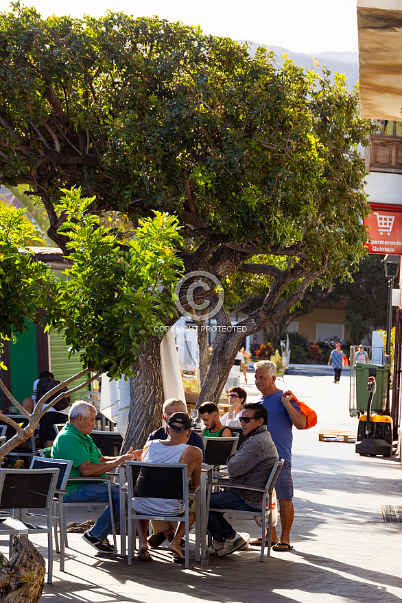 Puerto de Santiago en La Gomera