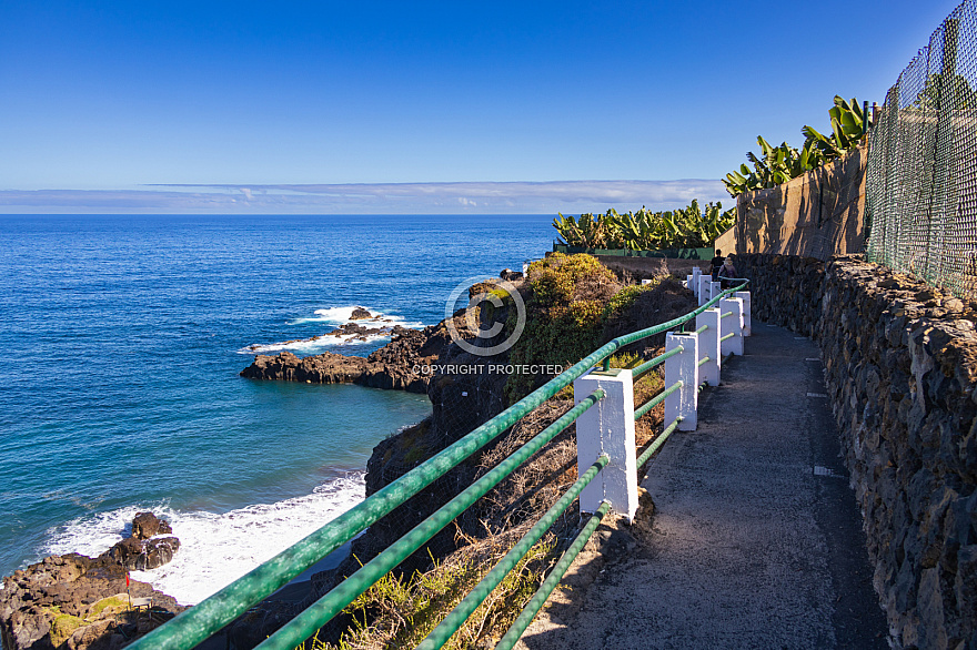 Playa de El Bollullo: Tenerife