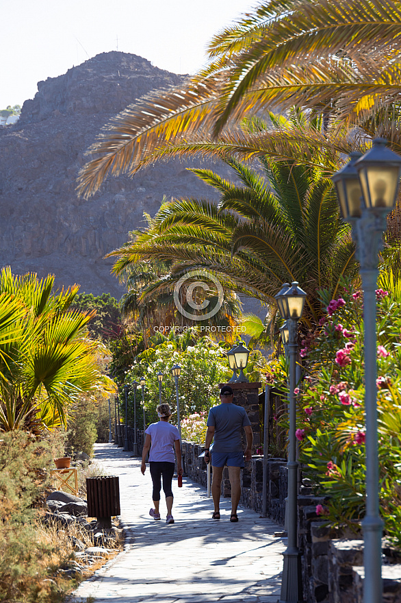 Puerto de Santiago en La Gomera