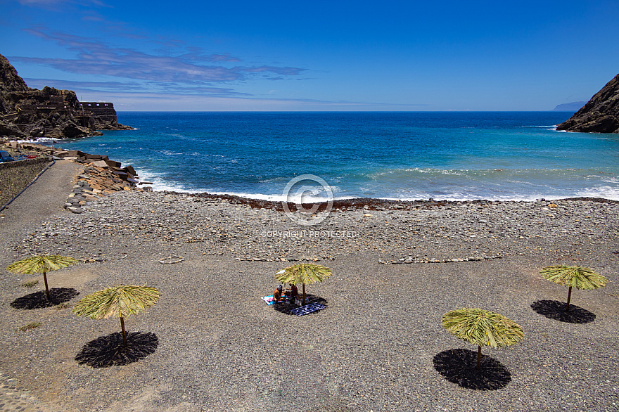 La Gomera: Playa de Vallehermoso