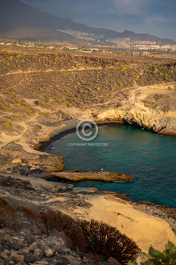 Playa Diego Hernández (spaghetti beach)