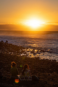 Sunset at Las Salinas Agaete