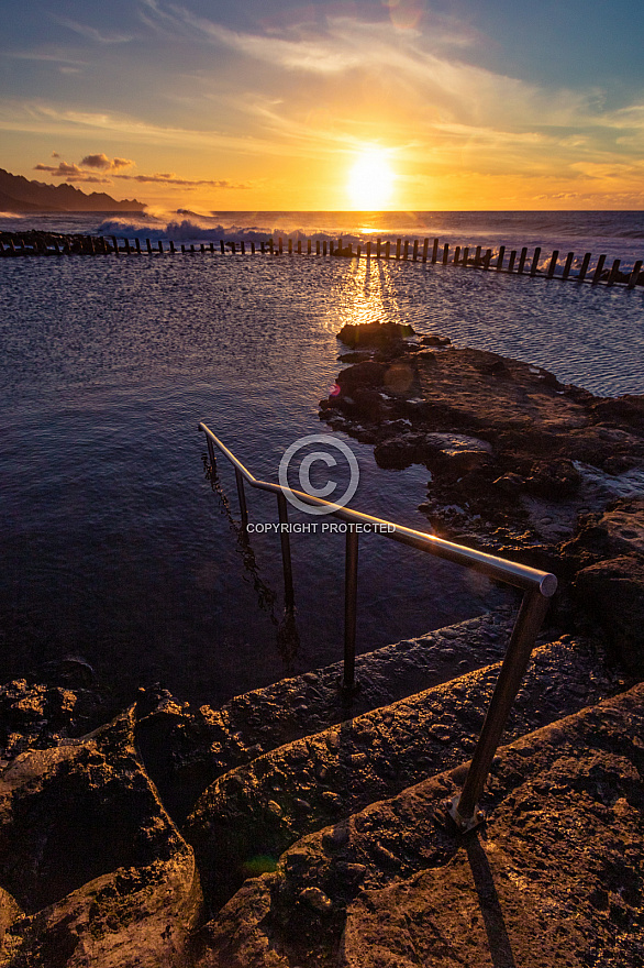 Sunset from Agaete