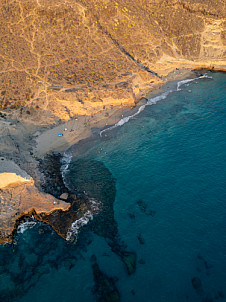 Playa Diego Hernández (spaghetti beach)