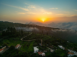 las Tricias (atardecer) - La Palma