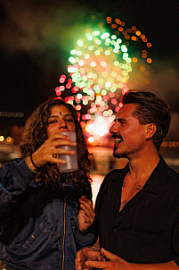 año nuevo en las canteras - gran canaria