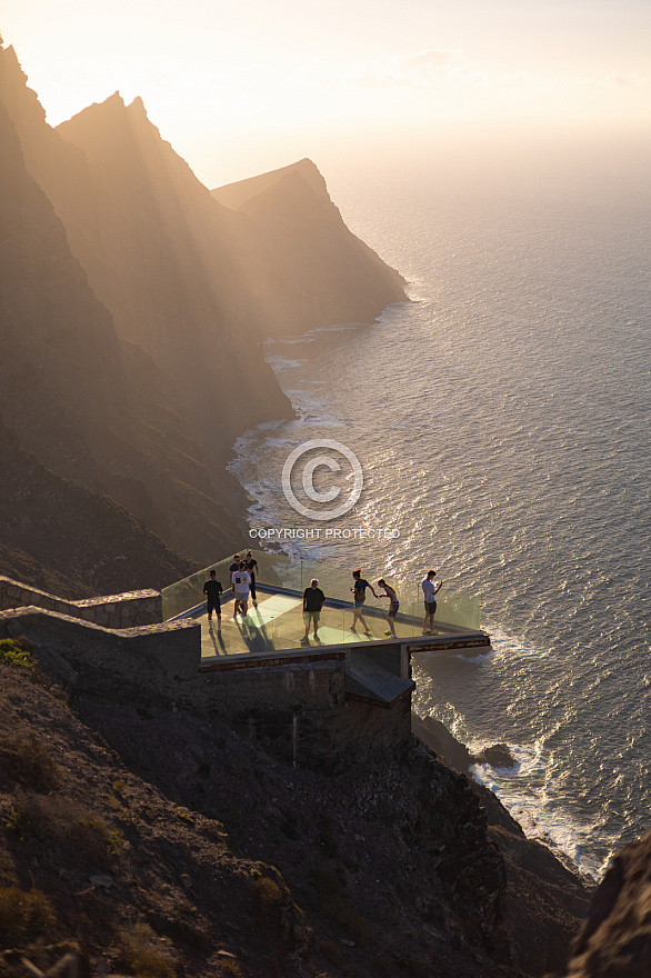 mirador el balcón - la aldea - gran canaria