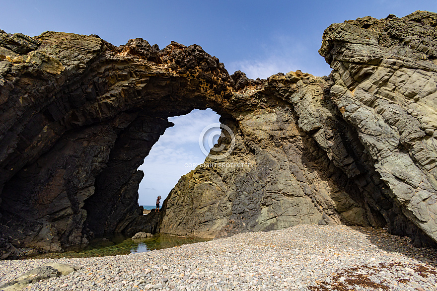 Playa Peña Horadada o Playa o Arco del Jurado - Fuerteventura