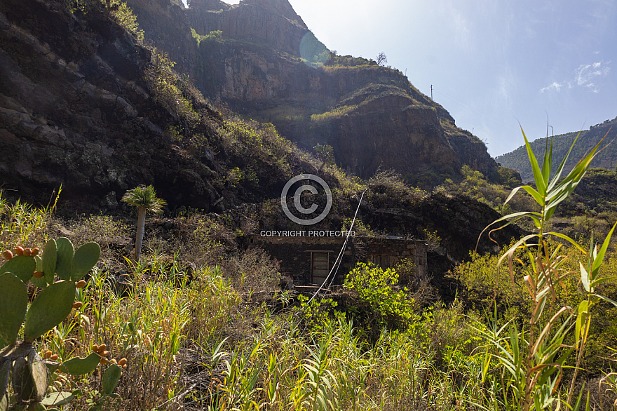 Molinos de Agua en El Sao - Agaete