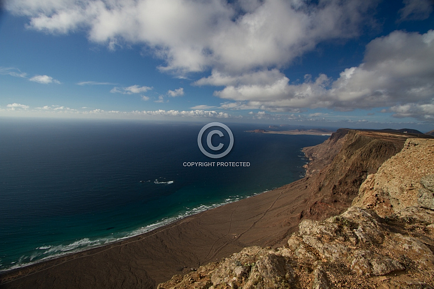 Famara Beach